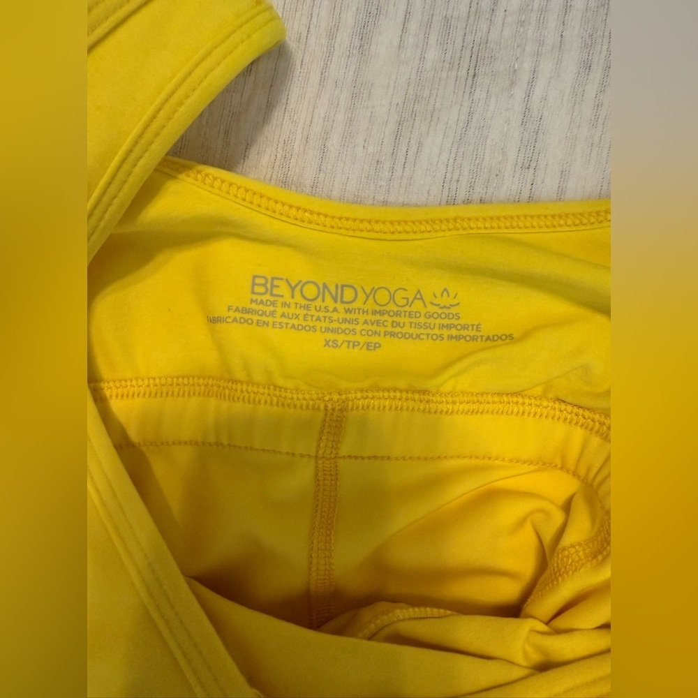 Beyond Yoga Spacedye Movement Dress Yellow Flower Heather Size XS - Picture 6 of 13